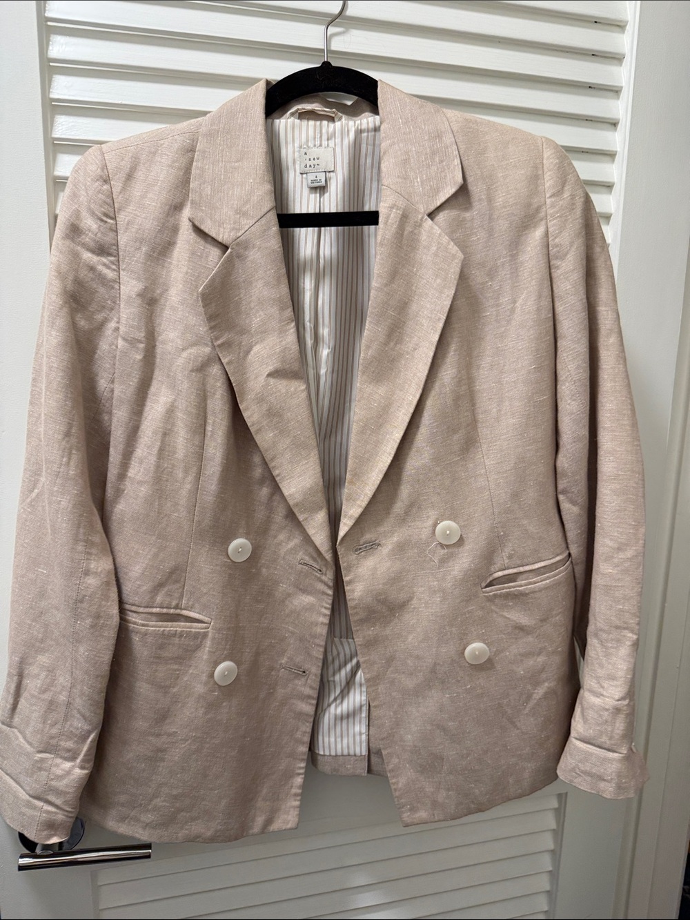 Linen Ivory Blazer